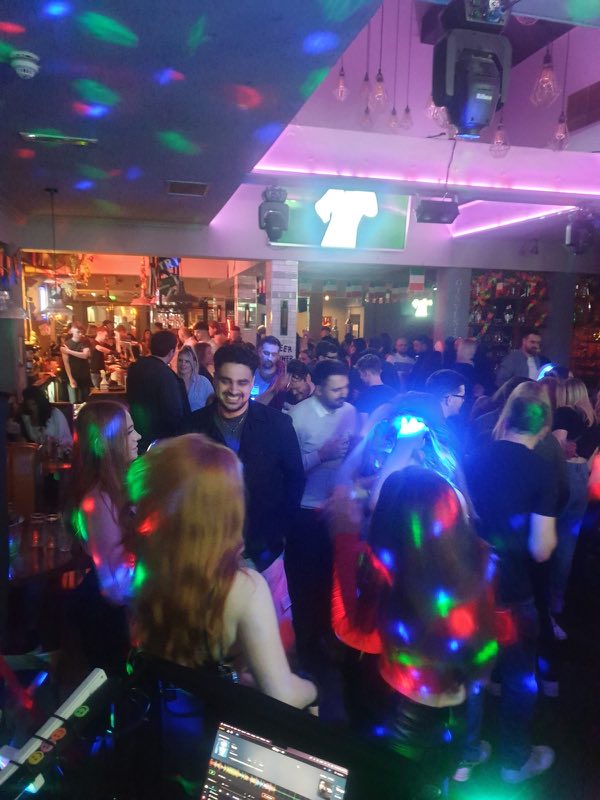 A full room at The Station Tap, Camberley