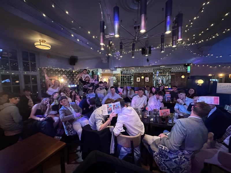 A full room at The Station Tap, Wokingham